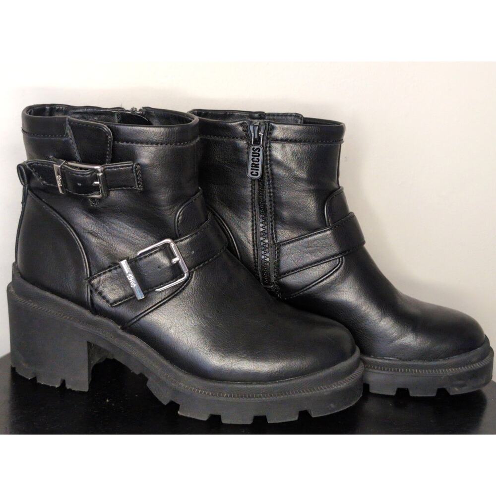 Circus Sam Edelman Sinead Chunky Combat Boots Size 6.5